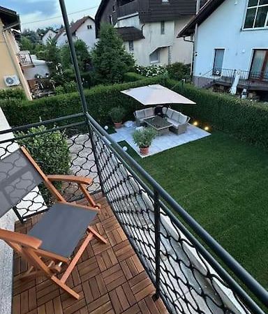 Вилла Privat House Lena With Garden&Free Parking Любляна Экстерьер фото